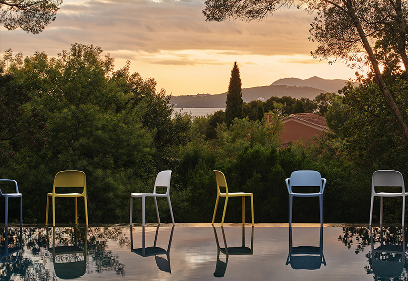 Hoker Baltic przy stole wysokim Unit