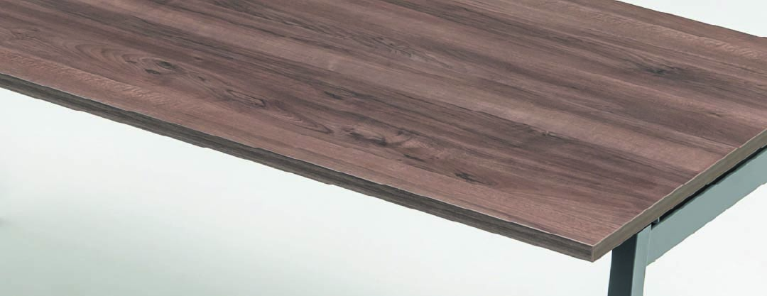 Melamine furniture surface