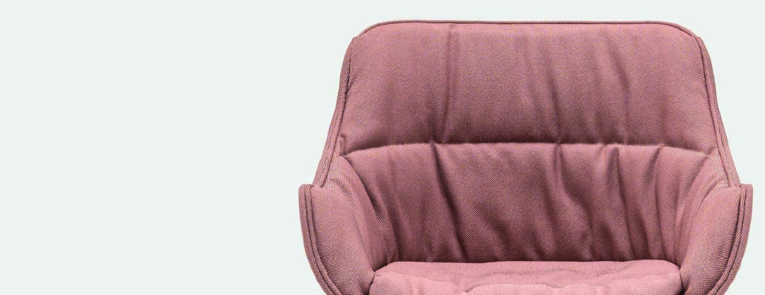 Upholstery in textile fabric