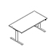 desk electric height adjustment  Ogi Drive BOD66 