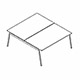 biurko bench Ogi M Bench BOM33 