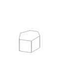  pouf Bazalto BPN1