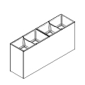 jardinières standard autoportantes Standard DW16 