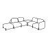 sofa
 Linka LKS08P sofa narożna prawa, 6 siedzisk