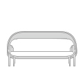 sofa Mesh MS1M low shield
