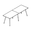  bench table New School NS824