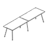 bench table New School NS832 