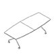folding table Plica PCB05 