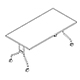 folding table Easy PFT03 