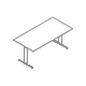 folding table Easy PSU07 
