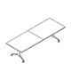 mesa con superficie de pizarra blanca Plex PXP03 