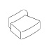 sofa
 Tori TRI03O element łukowy wklęsły