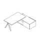 executive desk Viga V05PM 