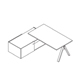 executive desk Viga V06L 