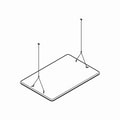ceiling panels Sonic ZPS812GP acoustic class A