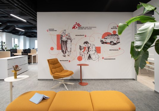 Nowa przestrzeń dla ważnej misji. .mdd wyposażyło biuro Lekarzy bez Granic