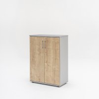 szafa Basic: akacja, aluminium satinato
