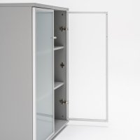 Standard: aluminium satinato
