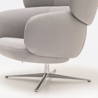 fotel Grand Grace: Go Check G-60079, aluminium polerowane