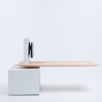 Gravity: fornir wiąz, RAL9003
