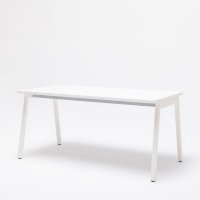 biurko jednostanowiskowe Ogi M: biały pastel, RAL9010