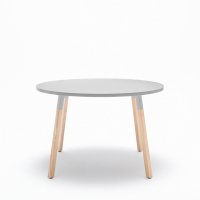 stolik kawiarniany Ogi W: aluminium satinato, RAL9006