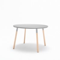 stolik kawiarniany Ogi W: aluminium satinato, RAL9006
