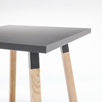 stolik kawiarniany Ogi W: czarny, RAL9005