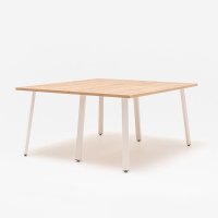 biurko bench Ogi A Bench: dąb miodowy, RAL9010