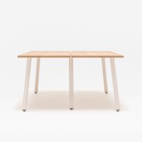 biurko bench Ogi A Bench: dąb miodowy, RAL9010