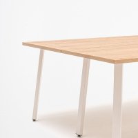 biurko bench Ogi A Bench: dąb miodowy, RAL9010