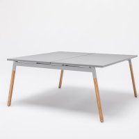 biurko bench Ogi W Bench: aluminium satinato, RAL9006