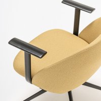 krzesło konferencyjne Paralel: Mica MC-2496-62095, RAL9005