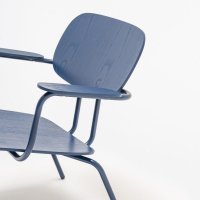 fotel New School Lounge: RAL5003