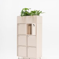 donica Locker Plus: beżowy mat