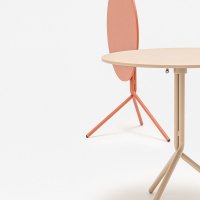 stolik kawiarniany Luna: RAL1019, RAL0404040