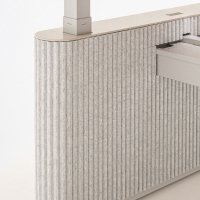 biurko bench Ogi Drive Bench: dąb miodowy, PET L-IC03-B60