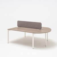 Twin Ogi: Medley M-65011, RAL9010; Ogi U Bench: dąb szary, RAL9010