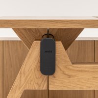 biurko bench Viga: fornir dąb naturalny