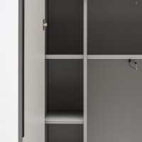 Color: zielony butelkowy, aluminium satinato