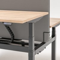 Sonic Drive: Atlantic A-60011; Ogi Drive Bench: dąb naturalny, RAL7043